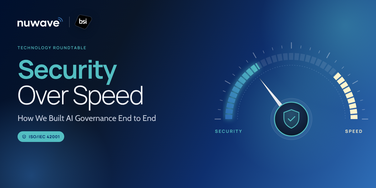 Security Over Speed: How We Built AI Governance End to End